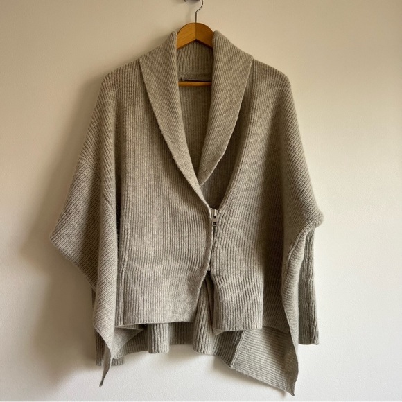 All Saints Able Cardigan in Heather Grey - Picture 3 of 15